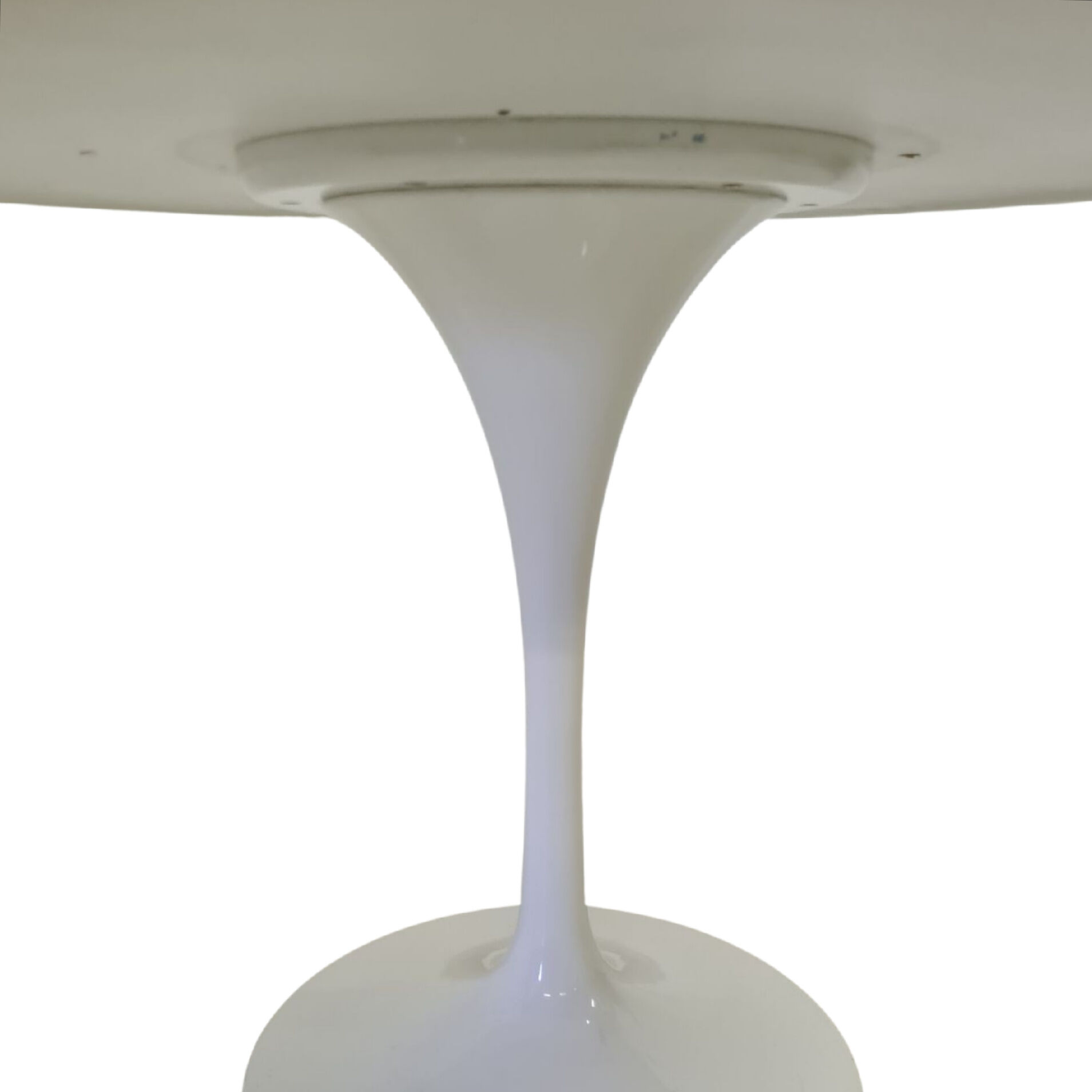 Space age tulip table with wooden top, Italy 1970s