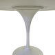 Space age tulip table with wooden top, Italy 1970s