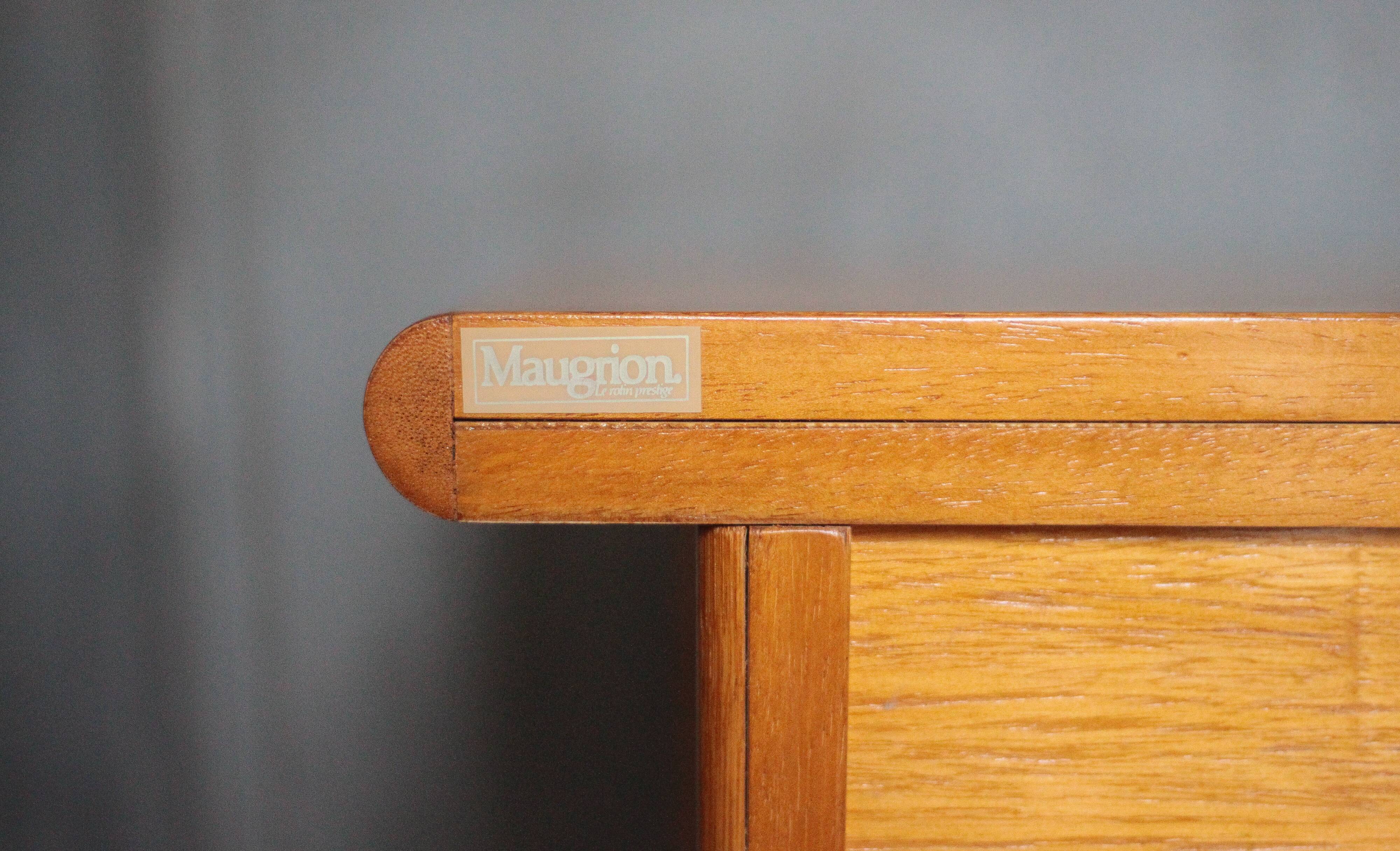 Vintage chest of drawers, Maugrion rattan chest of drawers for Roche Bobois