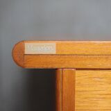 Vintage chest of drawers, Maugrion rattan chest of drawers for Roche Bobois