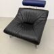 Vintage 1980s Leather Lounge Chair