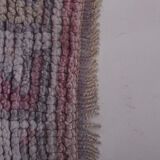 Vintage Turkish rug from Oushak, hand-woven 87x297 cm