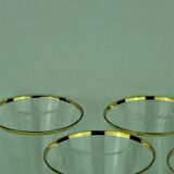 Vintage crystal flutes