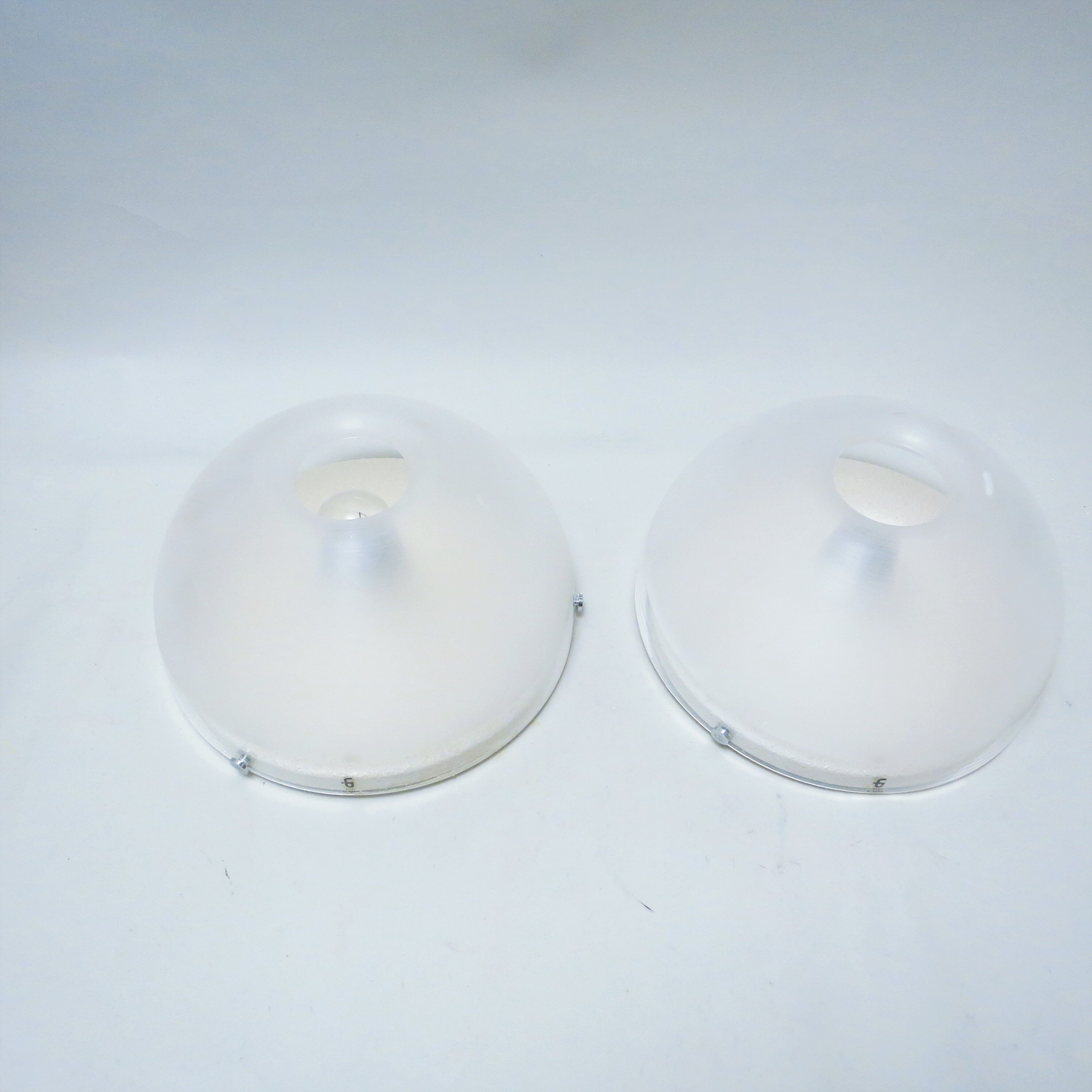 Pair of Guzzini 1960s ceiling lights