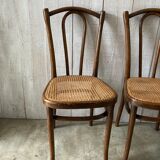 Series of 3 Thonet chairs
