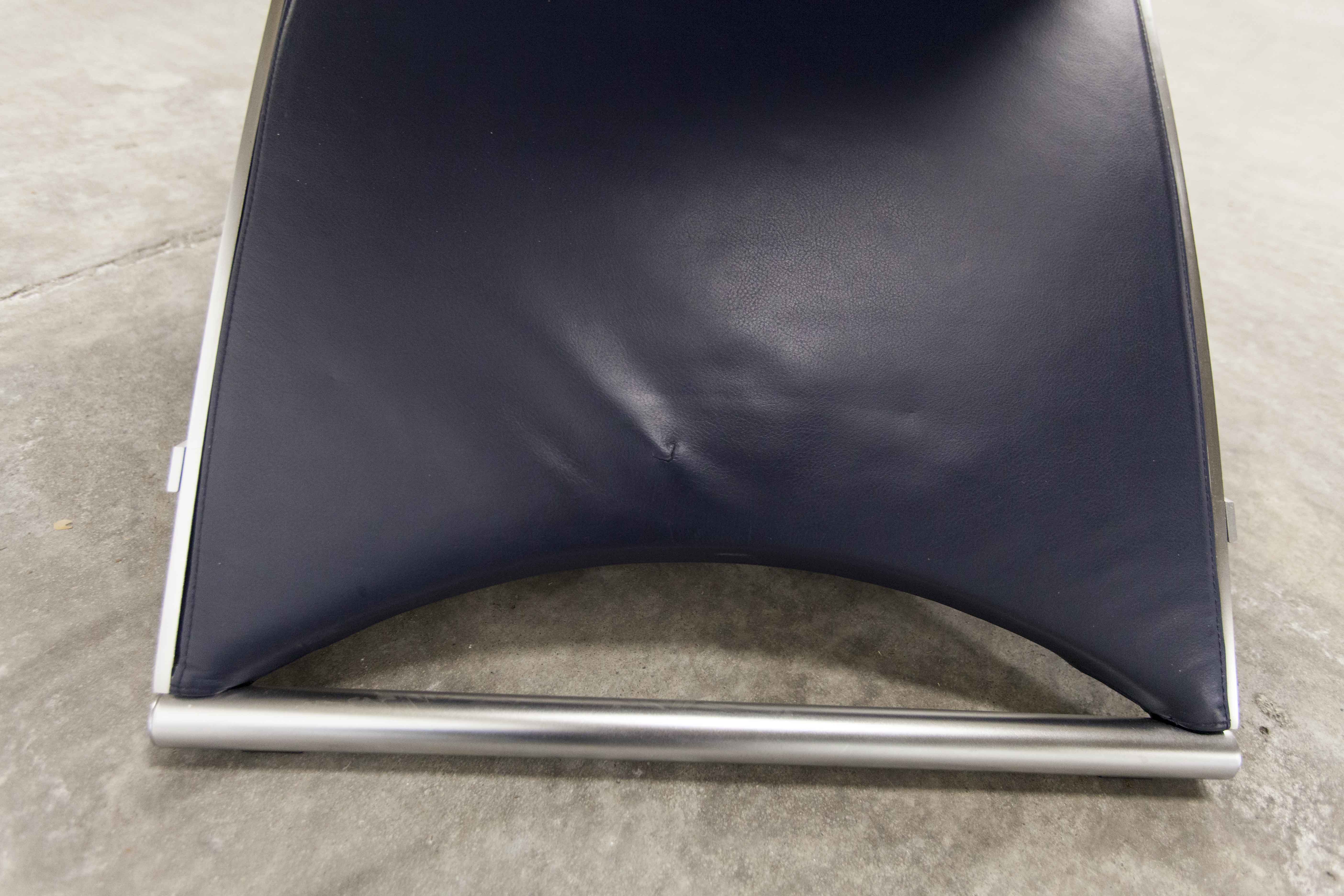 Fauteuil Lounge  "X-chair" par Joachim Nees pour Interprofil