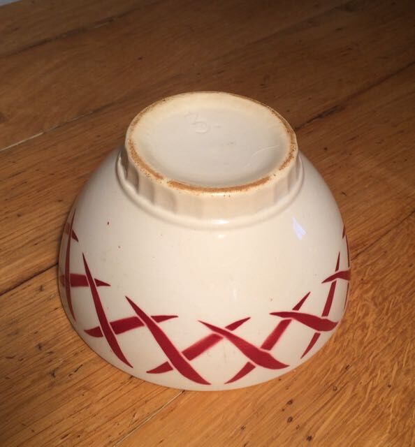 Stencil pattern Bowl