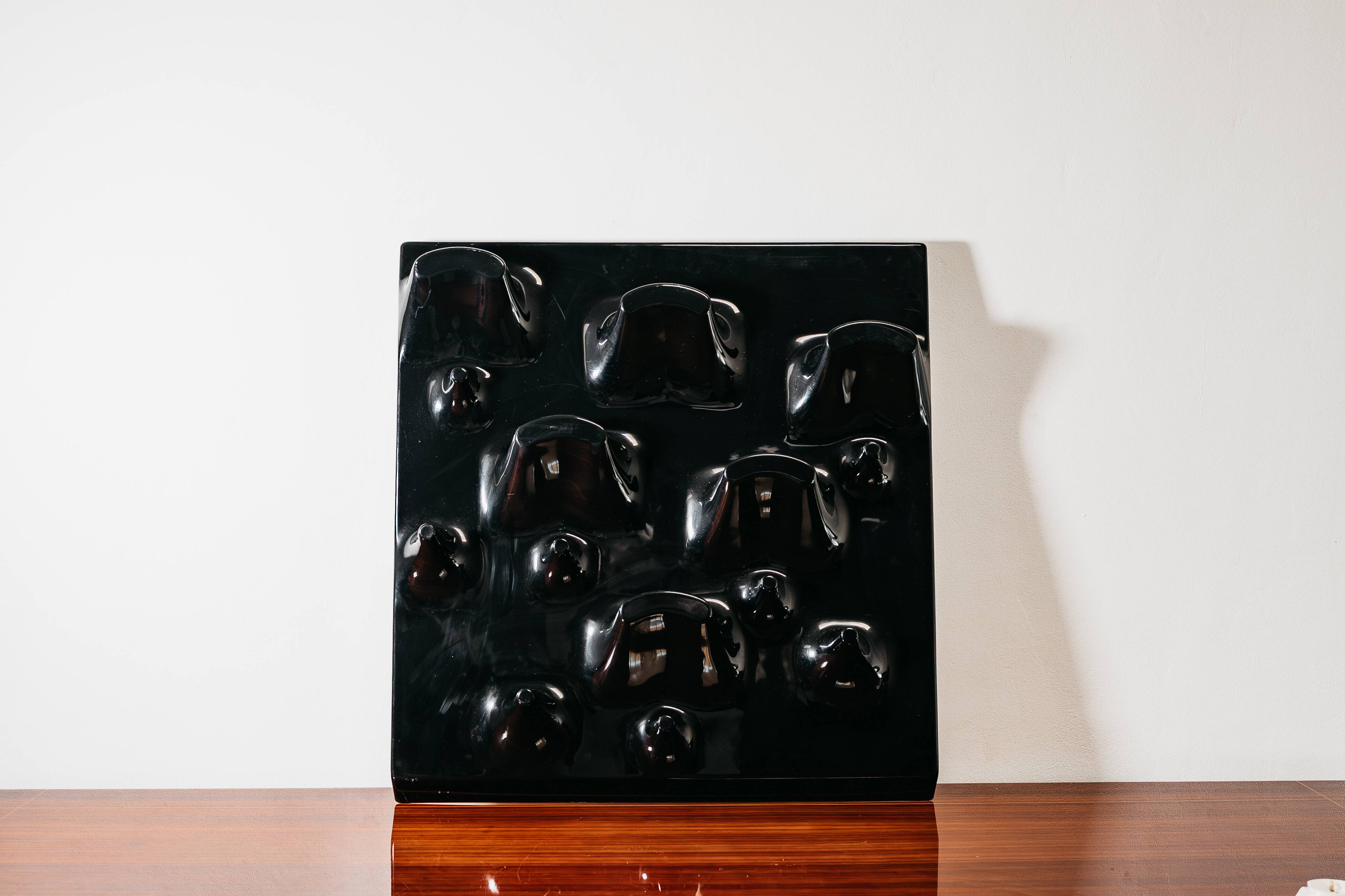 Coat rack Slab by De Pas, D'Urbino & Lomazzi for Longato, Italy, to