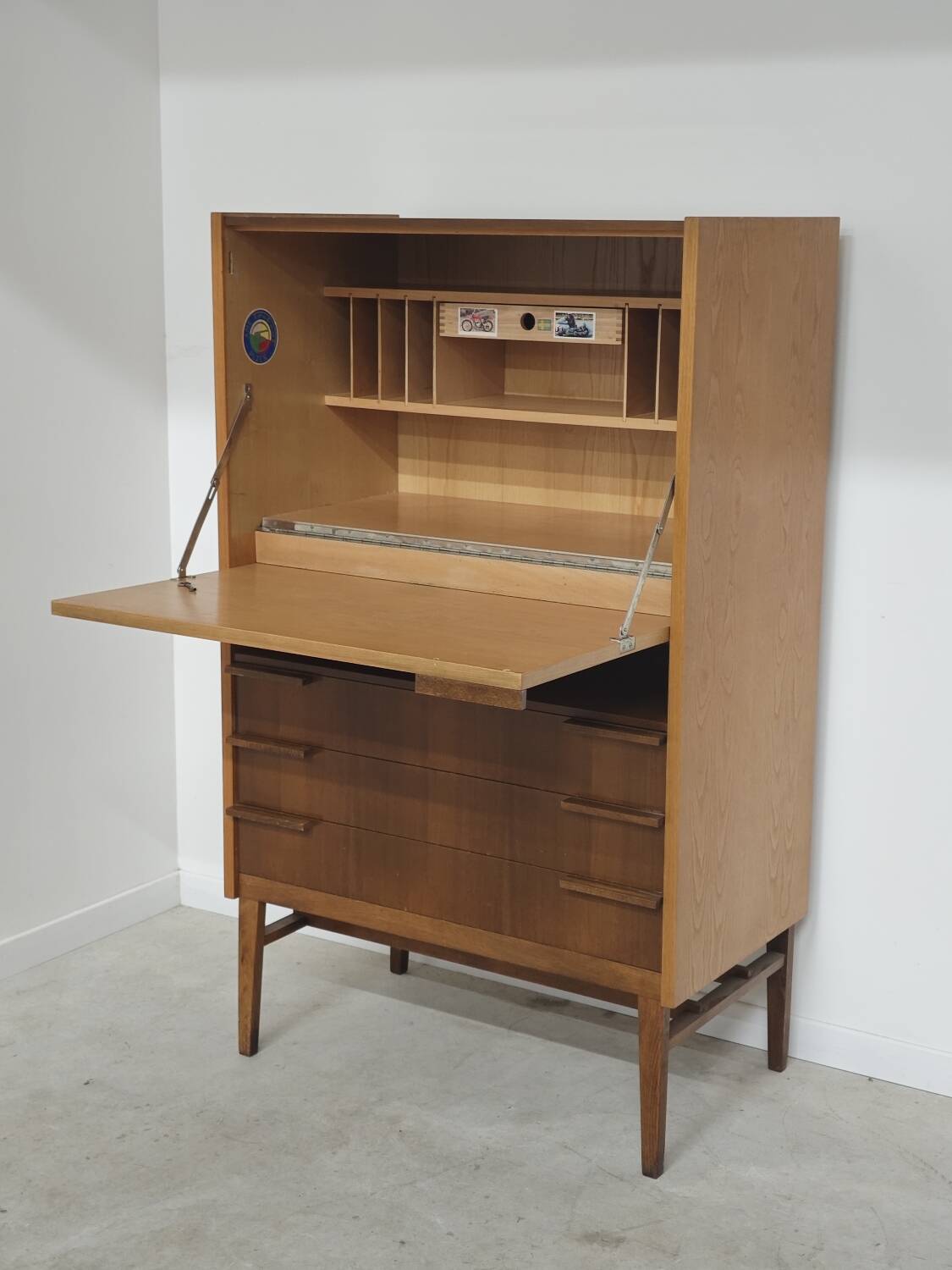 Secrétaire / Bureau deux tons Frantisek Mezulanik  pour Up Zavody 1960