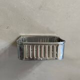 Industrial wall mounted soap dish