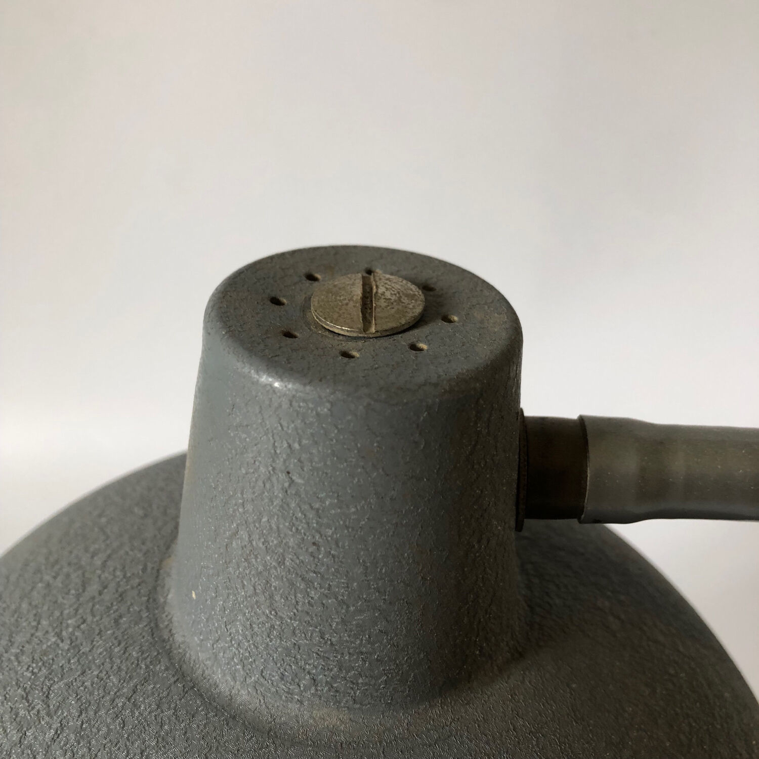 Lampe articulée vintage couleur bleu gris