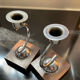 Pair of Art Deco candle holders