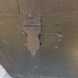 Black wooden trunk