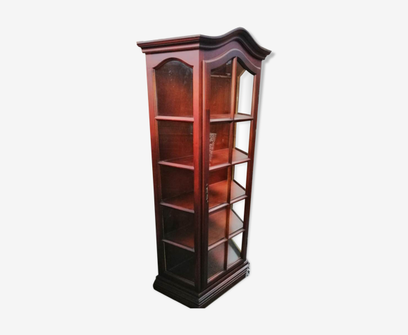 Vitrine en acajou