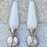 Pair of appliques, Lunel edition, vintage, Paris, 50s