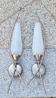 Pair of appliques, Lunel edition, vintage, Paris, 50s