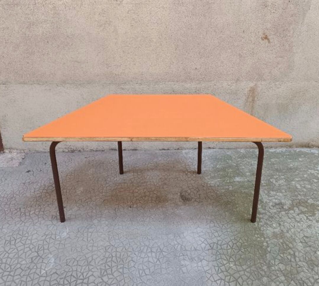 Table - trapezoidal desk for nursery school children