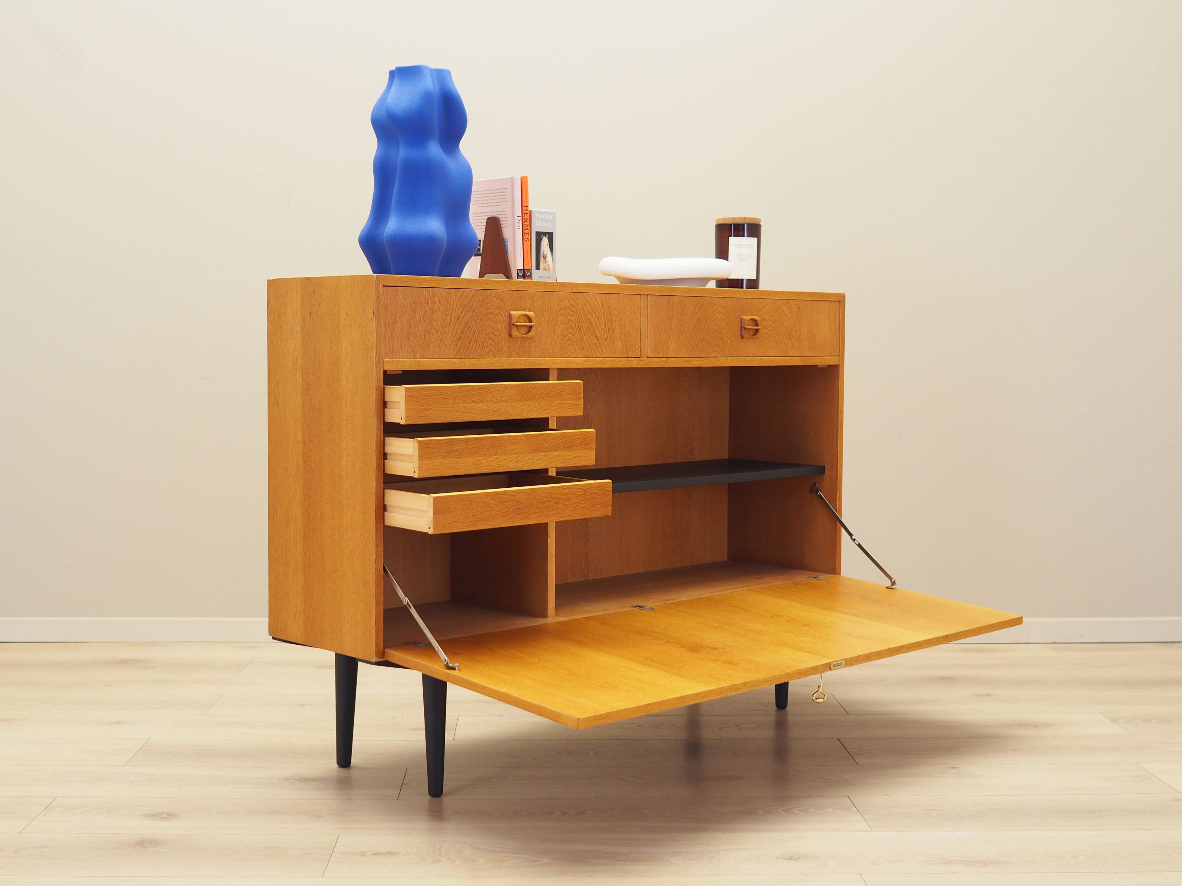 Ash chest of drawers, Danish design, 1970s, made in Denmark