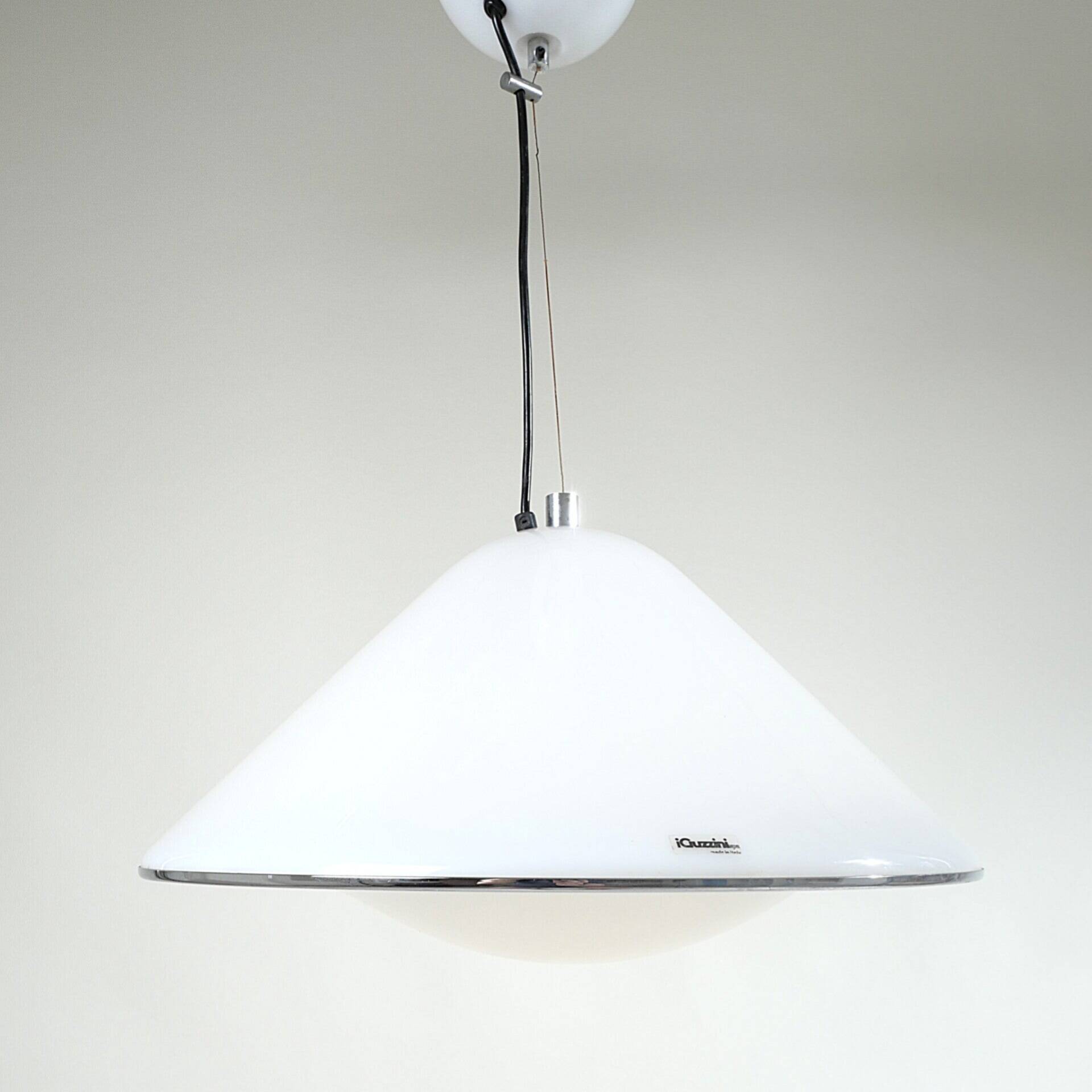 Elpis pendant lamp by Harvey Guzzini for Iguzzini, Italy 1970s