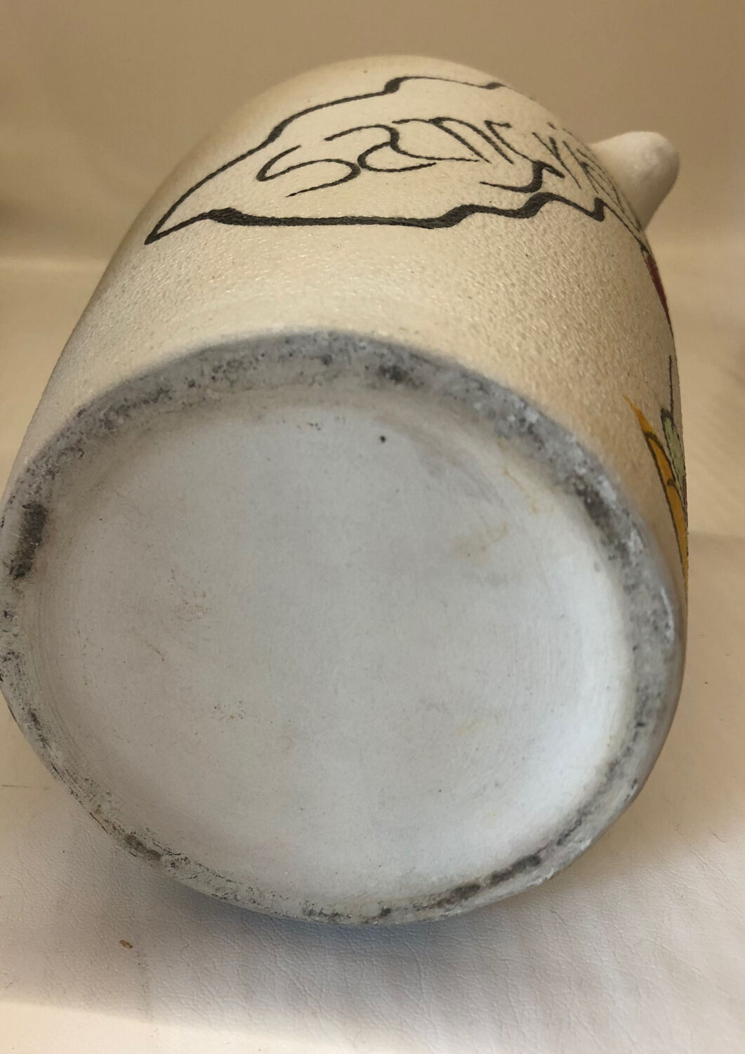 Spanish sangria pitcher with lobster decoration