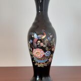 vase noir en verre