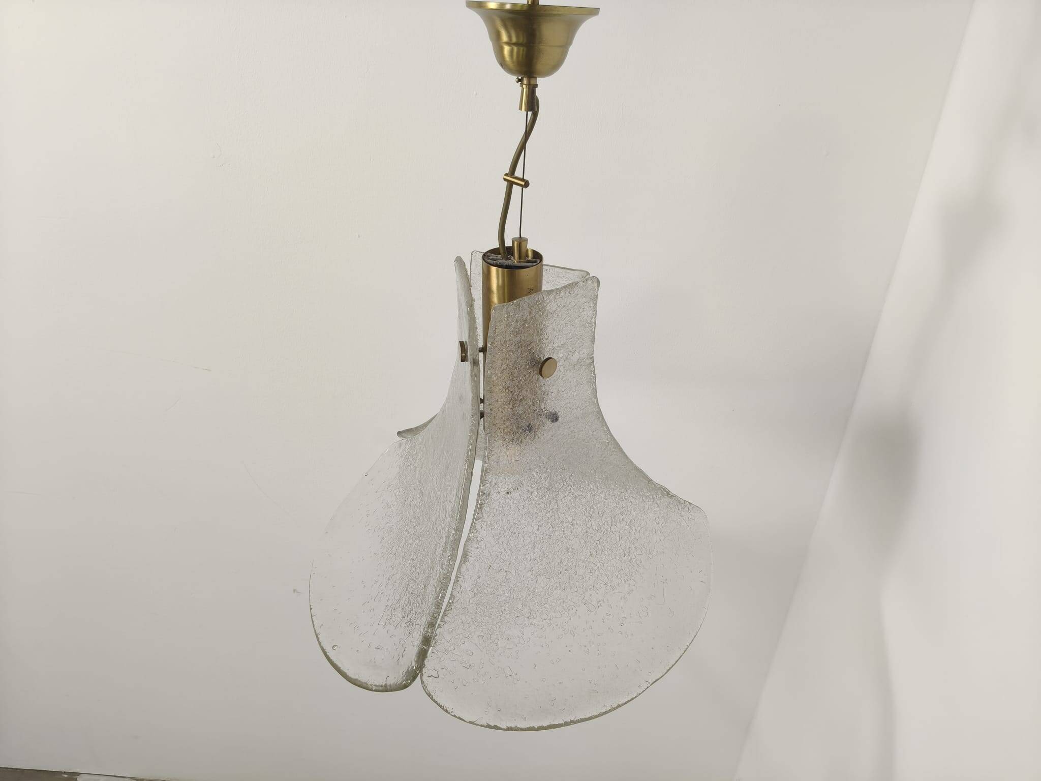 Suspension en verre glacé Kalmar