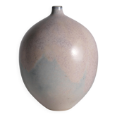 Vase en grès unique Bo Scullman, moderne scandinave, fin du 20e siècle