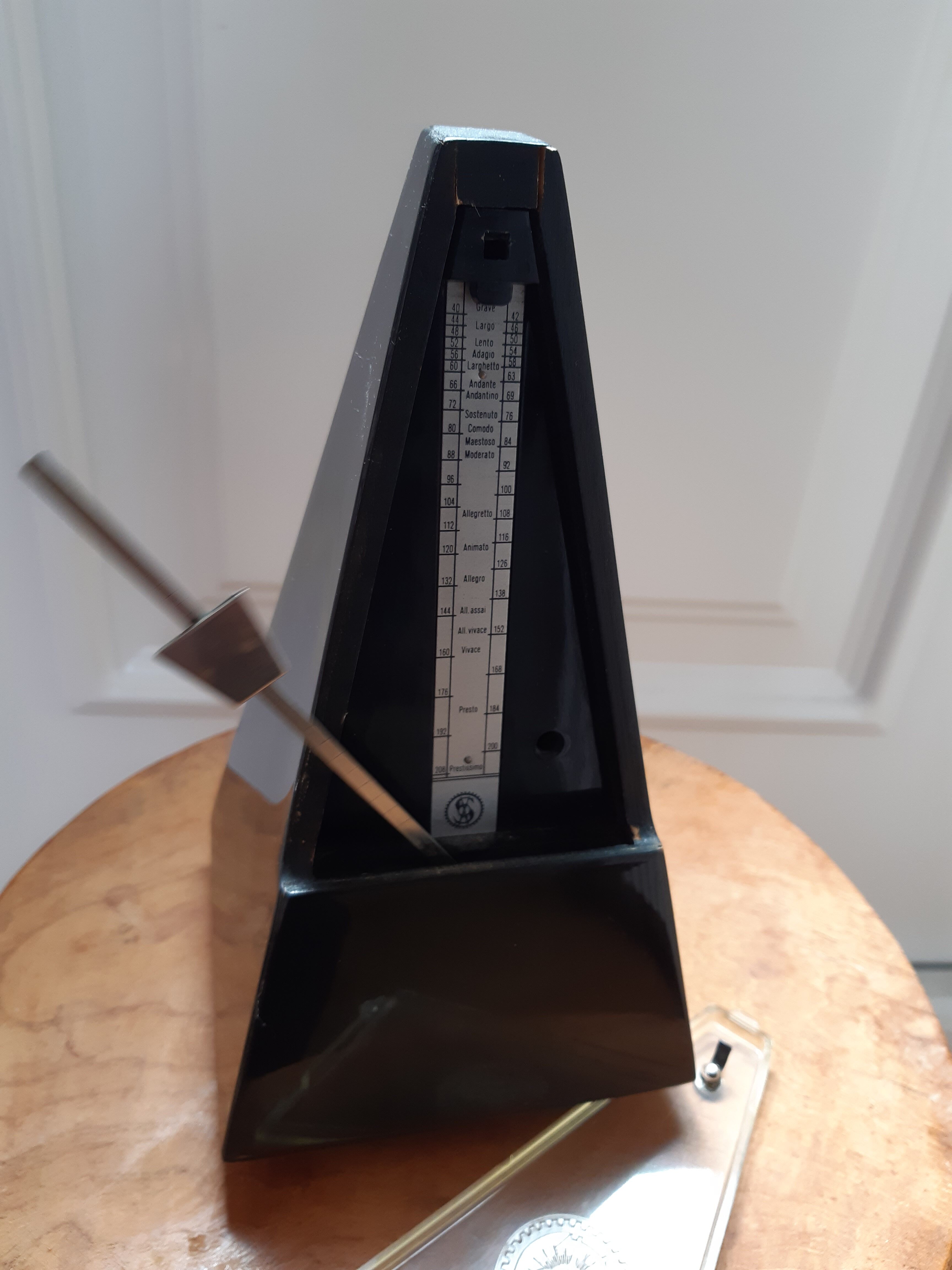 Former Bakelite metronome of the GDR
