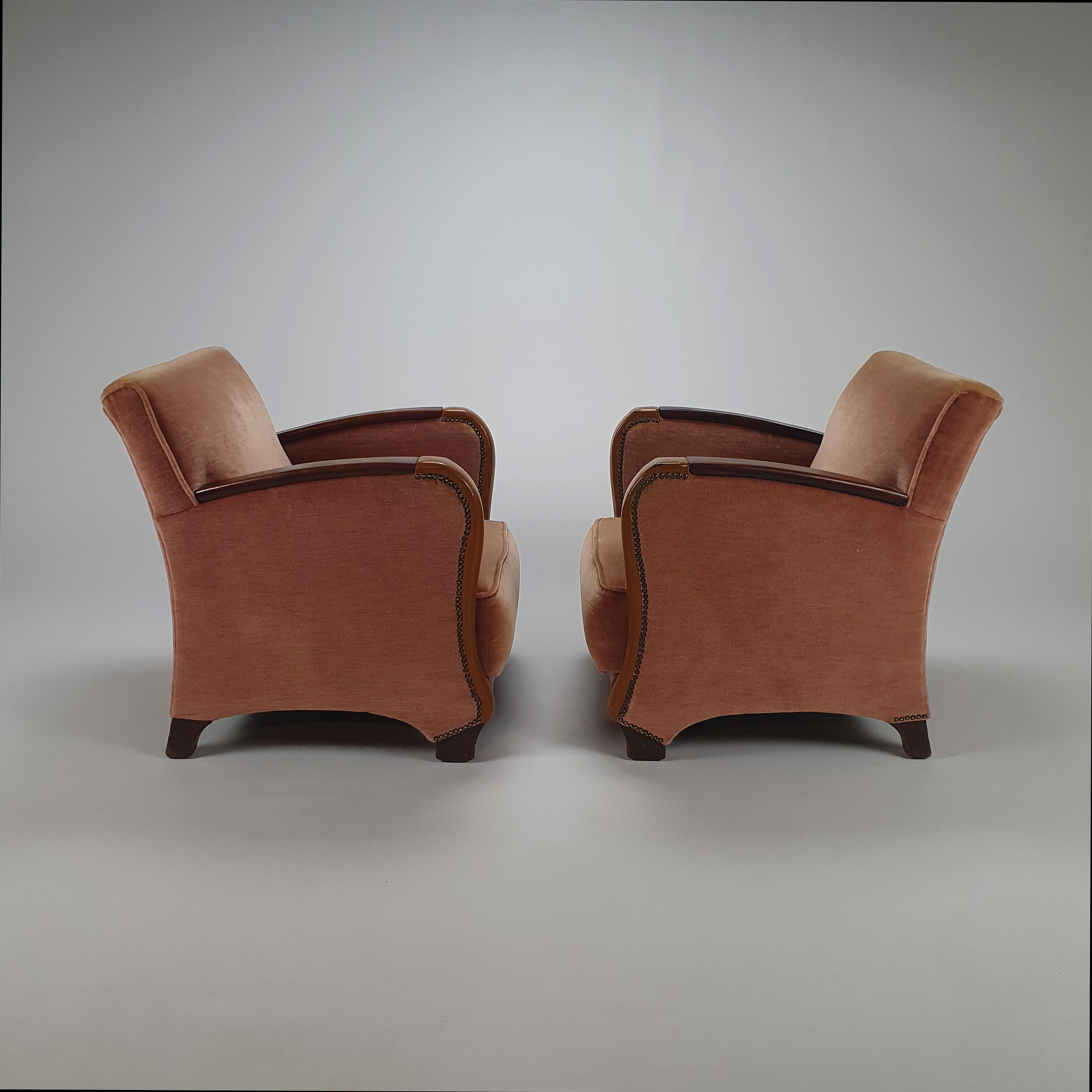 Ensemble de 2 fauteuils Art déco Français, années 1920