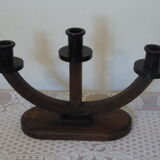 Wooden chandelier 3 branches