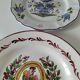 Trio of plates with rooster - Eastern earthenware