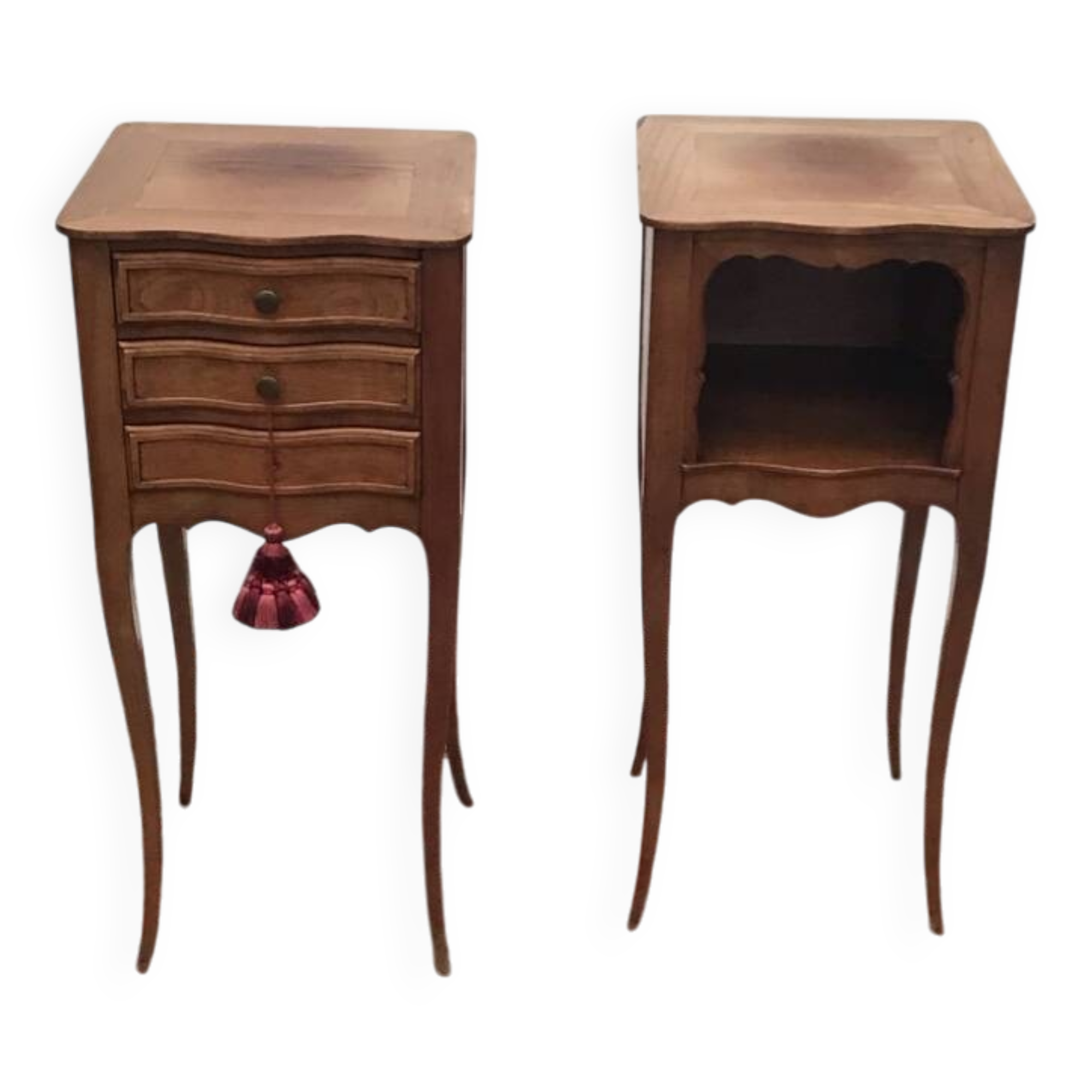 Pair of Louis XV style bedside tables