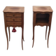 Pair of Louis XV style bedside tables