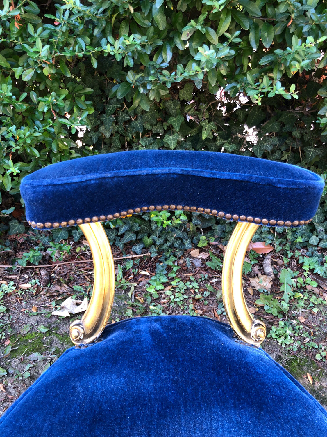 Chaise de fumeur style Louis XV