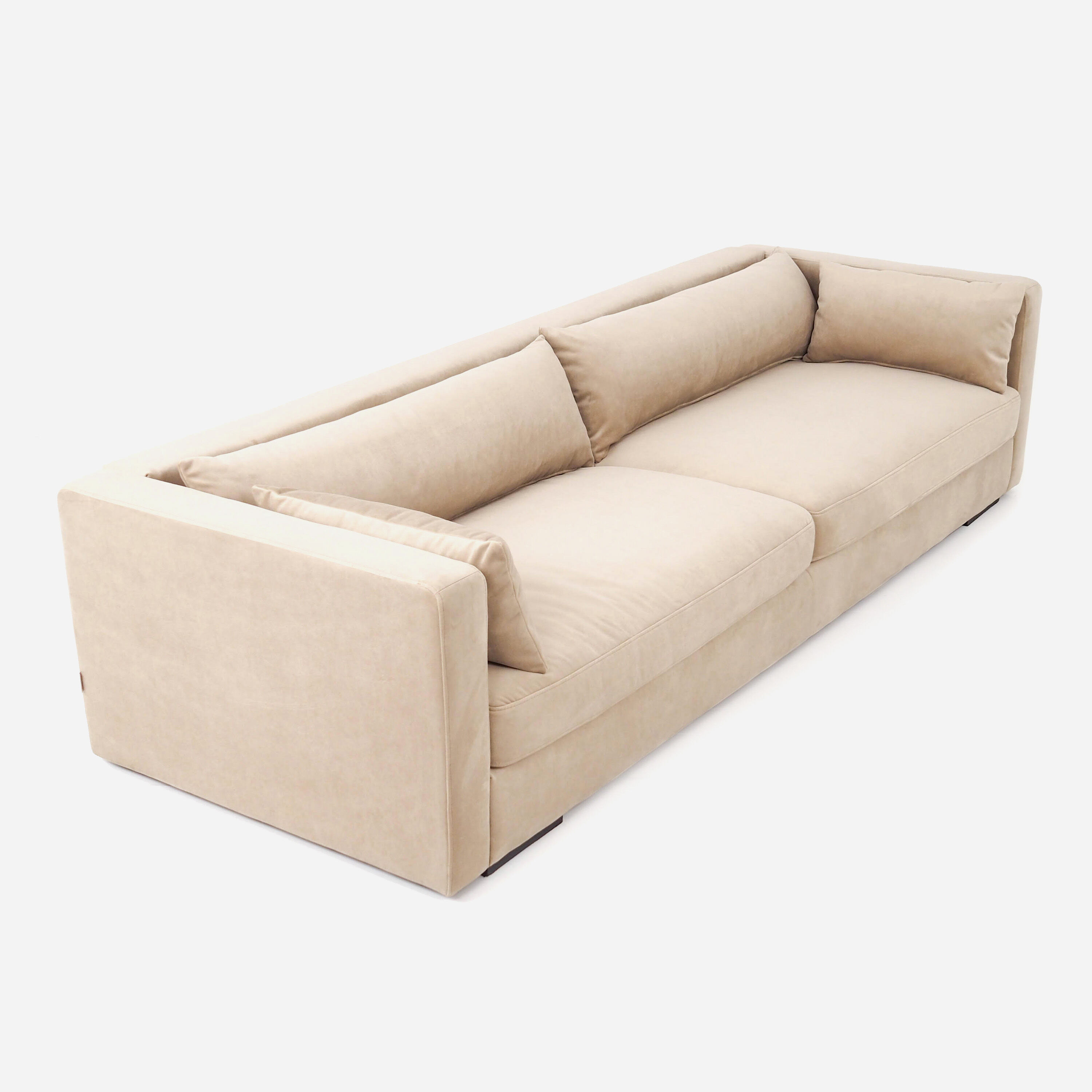 Canapé sztokholm beige velour, design scandinave