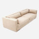 Canapé sztokholm beige velour, design scandinave