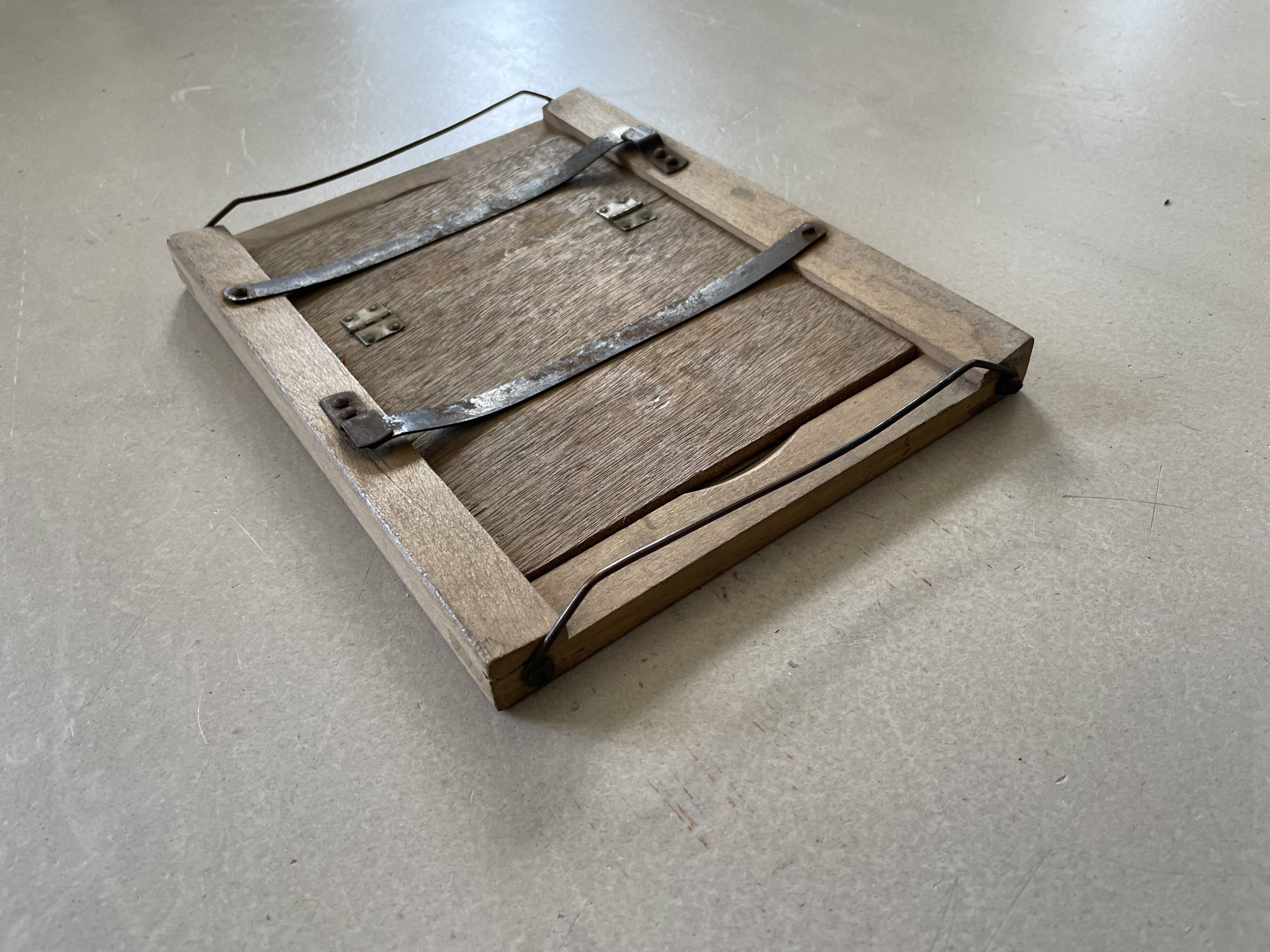 Old photo press frame