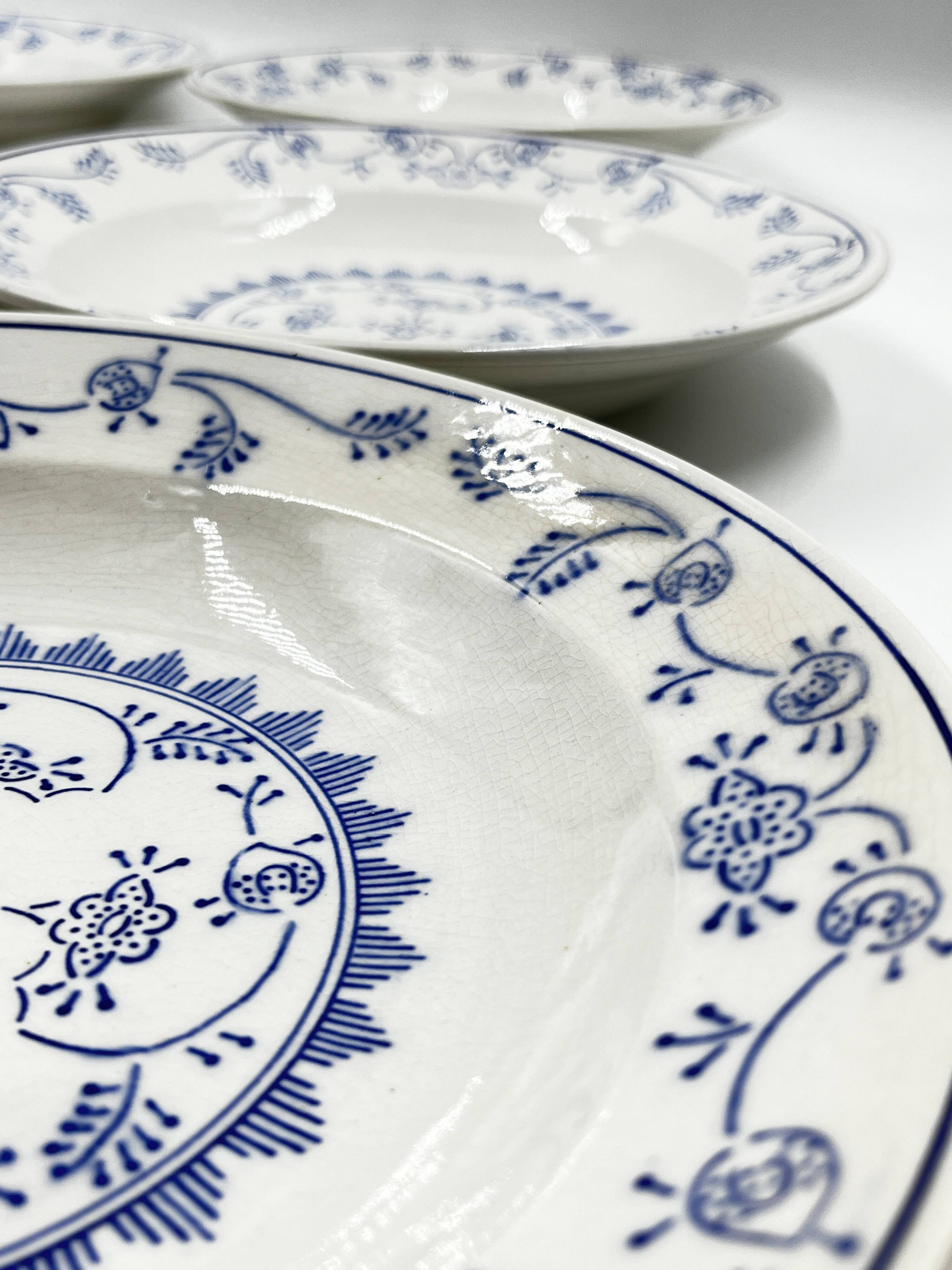 Lot de 6 assiettes creuses Villeroy&Boch