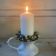Picnic candle holder XIXth white