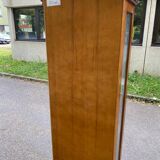 Vitrine Louis Philippe en bois massif de merisier 187cm