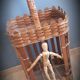 Rattan bar
