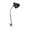 Lampe allemande 1950 systeme a etau interrupteur sur douille bakelite