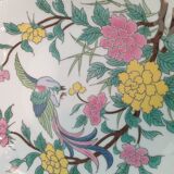 2 Japanese plates with Parrots