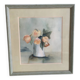 Tableau aquarelle ancienne