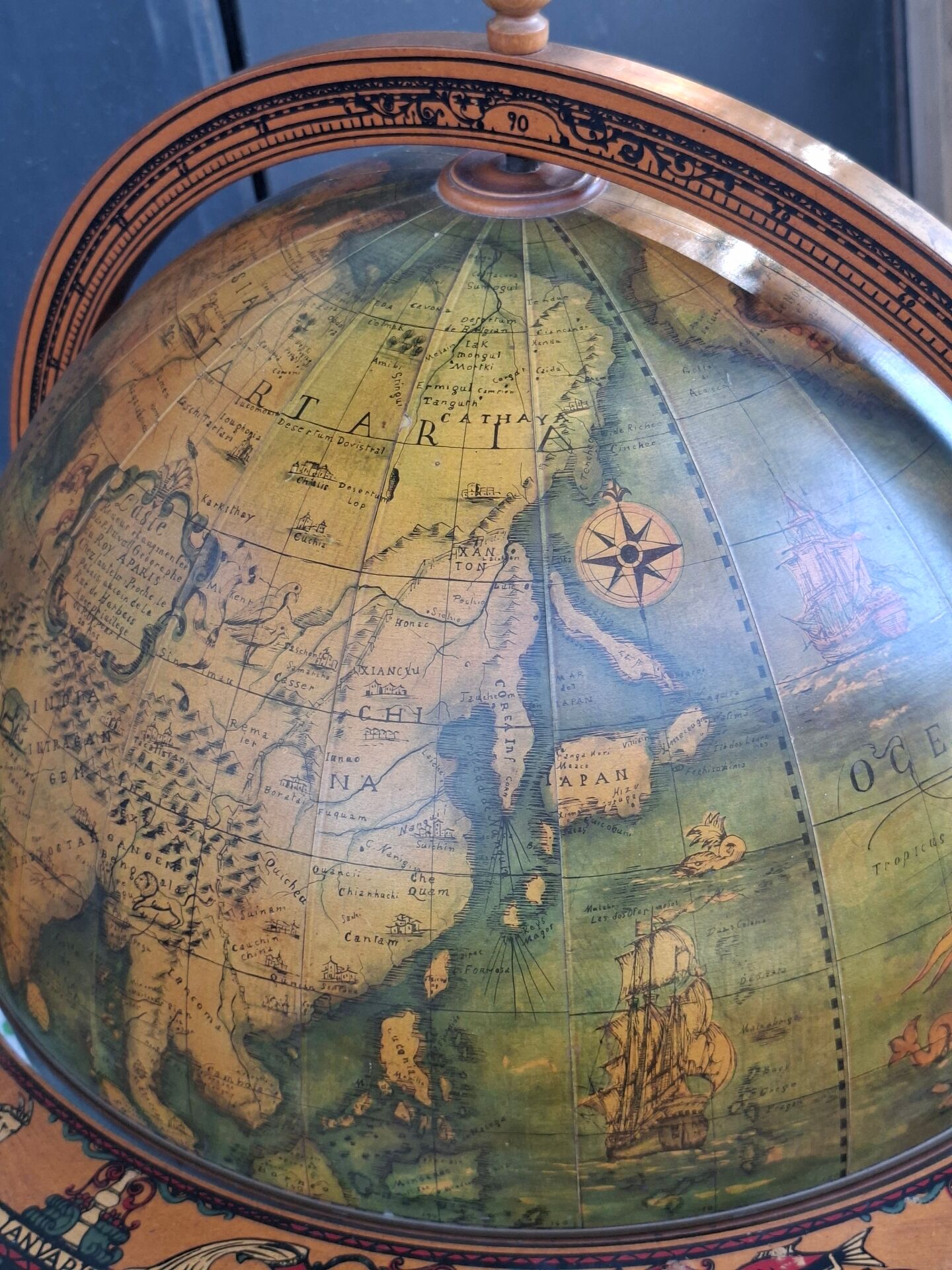 Bar world map