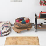 1x3 handmade vintage door mat rug,42x101cm