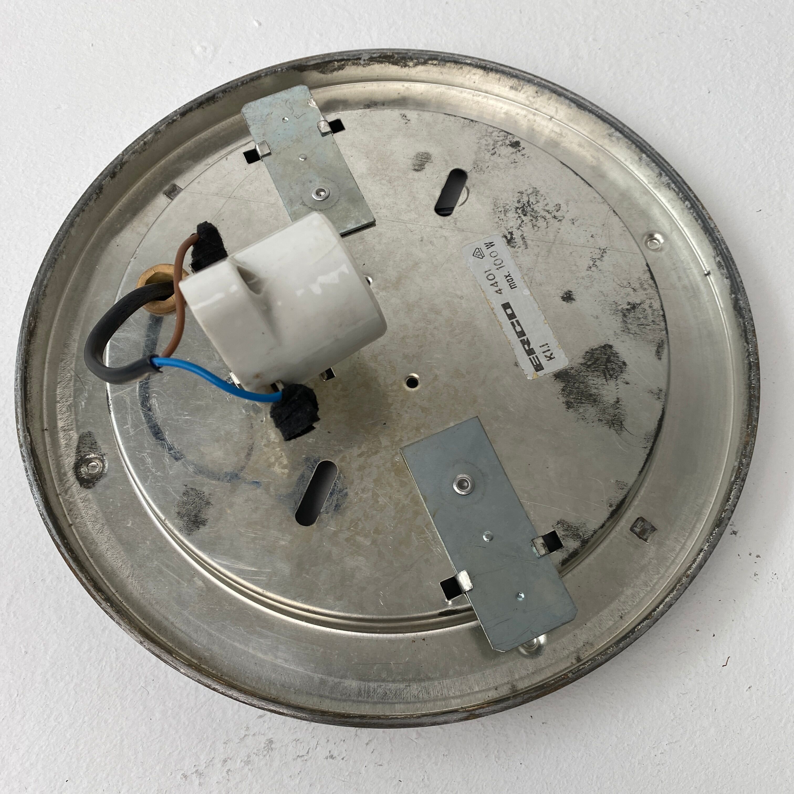 Vintage round wall lamp