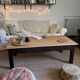 Wooden coffee table