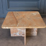 Coffee table in marble 1970