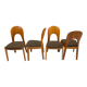 Set of 4 chairs by Niels Koefoed Denmark 1960s